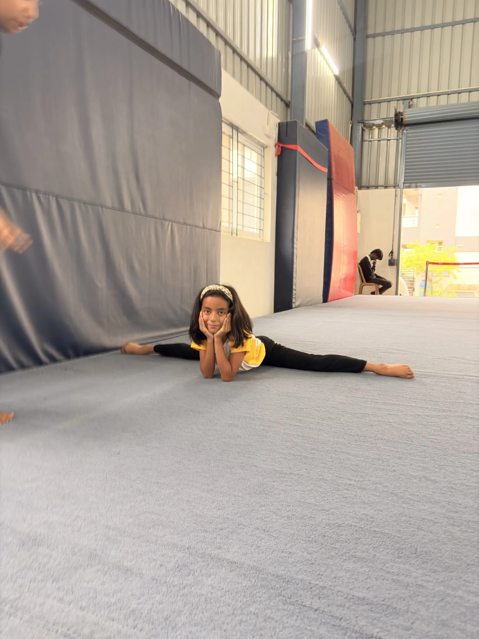 Young gymnast training at Epic Gymnastics Academy